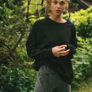 Jackson Rowe Oversized Black Crew Neck - BNWT